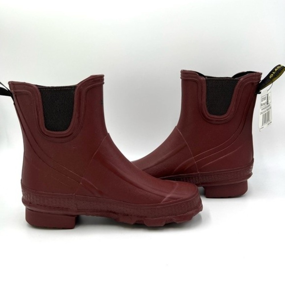 NEW Lacrosse Womens Size 5 Brick Red Grange Chelsea 5 Rain Boots Shoes - Picture 8 of 14